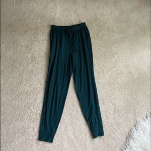 Forest green joggers